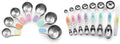 Spring Chef Stainless Steel Magnetic Measuring Cups, Set of 7 & Heavy