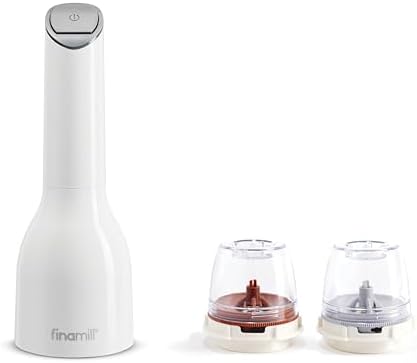 FinaMill Classic Battery Salt and Pepper Grinder Set