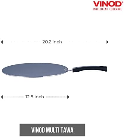 Vinod Flat Multi Cooking Griddle Tawa, Induction, 13-Inch, for Home