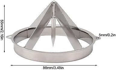 Zopsc Fruit Cutter Blade, Ergonomic Detachable Stainless Steel Cutter