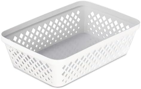 Glad Plastic Storage Basket Set - Multipurpose Drawer Trays, Kitchen