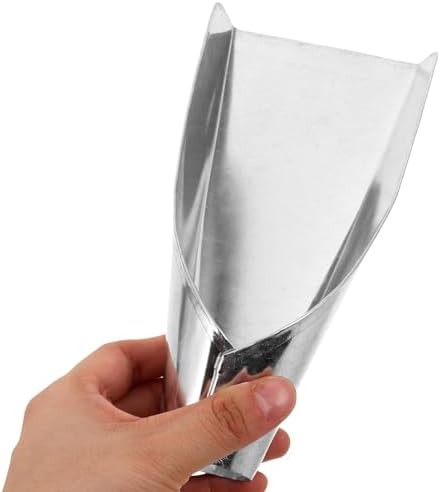 OUNONA Wide Mouth Kitchen Funnel Set Large Metal Iron Food Grade