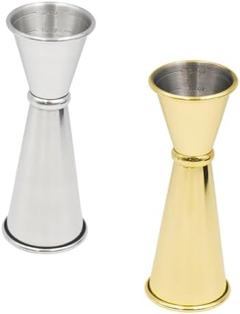 2PCS Cocktail Measuring Cup, Liquor Measuring Jigger, Jiggers For