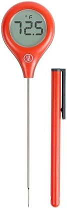 ThermoWorks ThermoPop 2 Instant Read Thermometer, Cayenne Pepper Red