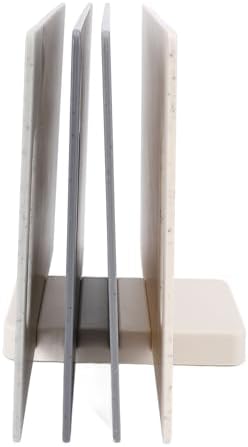Plastic Cutting Board Set 4 Pack with Stand for Kitchen, Anti Slip