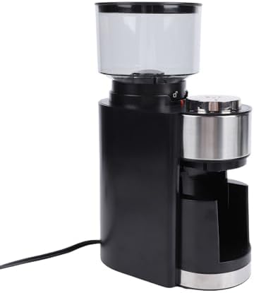 GLOGLOW Electric Conical Burr Grinder, Stainless Steel, 110V