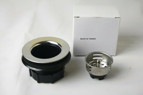 APEX RV Sink Drain, 2 1/2 Inch, Stainless Steel
