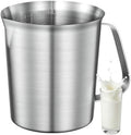 Stainless Steel Metal Measuring Cup w/Handle for Coffee Milk,24oz