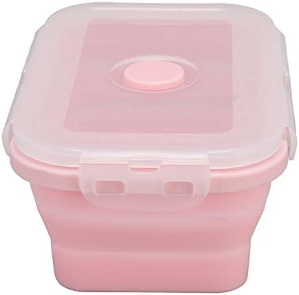 Collapsible Bowl Silicone Food Storage Containers Lunch Box Safe