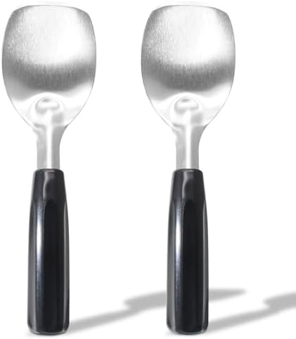 Zorfeter Ice Cream Spade, 2 PCS, Stainless Steel Paddle Scooper