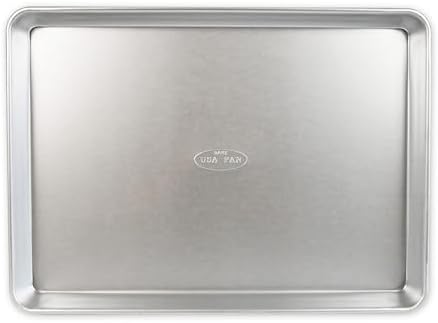 USA Pan Bakeware Traditional Aluminized Steel Uncoated Half Sheet