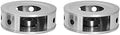 NewlineNY Stainless Steel Coffee Tea Warmers, Dual 6 Inches Circular