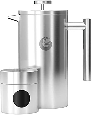 Coffee Gator 34oz French Press and 22oz Coffee Canister