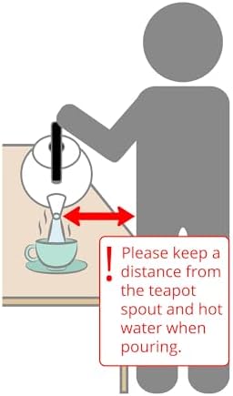 UPware Pink Pig Whistling Tea Kettle, 2.1 Quart