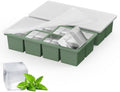 Large Ice Cube Trays for Whiskey - 2-Inch Square Silicone Ice Mold