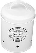 Garlic Storage Bucket Garlic Holder Vegetable Storage Container Keeper