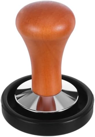 Espresso Distributor & Tamper: Precision Coffee Flattener & Mat