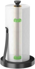 Jesginboo Countertop Paper Towel Holder, Black