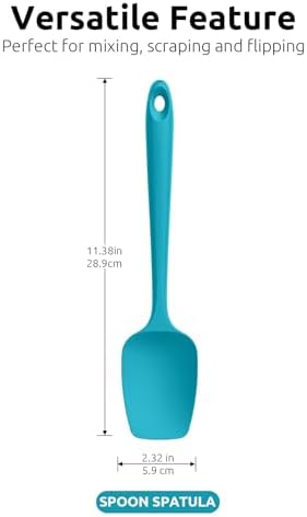 U-Taste Silicone Spoon Spatula Set of 3, 600°F