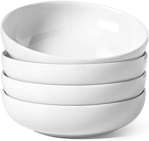 LE TAUCI Pasta Bowls 45 oz, Salad Bowls Set for Serving Soup, Pasta