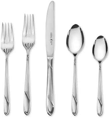 Henckels Milena 62-pc 18/10 Stainless Steel Flatware Set, Service for