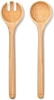 OXO Good Grips Beechwood Salad Servers – 2-Piece Set