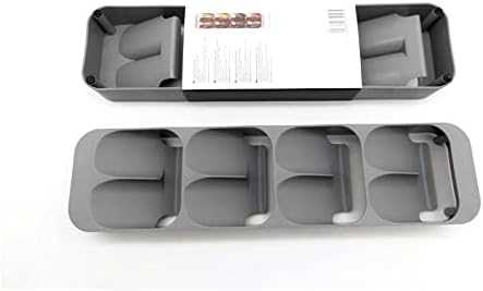 boxfan Spice Drawer Organizer Insert for Kitchen,4 Tiers Spice Rack