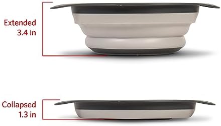 Glad Collapsible Colander Strainer - 2L | Small Pasta Drainer for