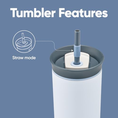 Owala Tumbler Stainless Steel Water Bottle 24 oz The Great Blue