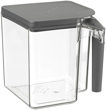 Polder Handle-It Canister, BPA-Free Plastic, Stackable Kitchen Storage