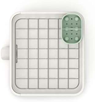Joseph Joseph Expandable Dish Drainer Rack, Stone/Sage Green