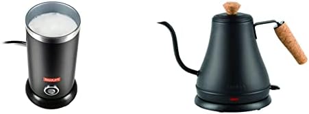Bodum Bistro Electric Milk Frother and Melior Gooseneck Kettle