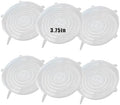 Silicone Stretch Lids, 6 Pcs, 3.75in