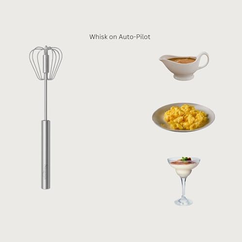 NAZANIN 3-Piece Premium Whisk Set - 304 Stainless Steel Danish Dough