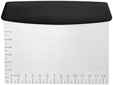 Dough Bench Scraper Engraved Measuring Scale Multipurpose