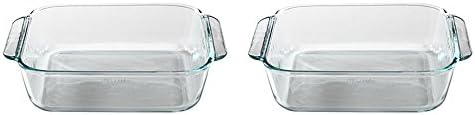 Pyrex 222 2qt Glass Baking Dishes, 2 Pack