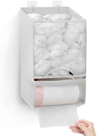HOUSE AGAIN Plastic Bag Holder-Extra Large Bag Saver Dispenser Wall