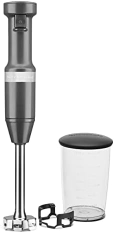 KitchenAid Variable Speed Corded Hand Blender, KHBV53, Charcoal Grey