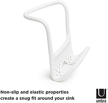 Umbra Sling Flexible Sink Caddy, White