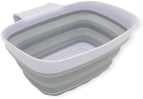 Handy Housewares Compact Collapsible Colander Strainer, 2 Quart
