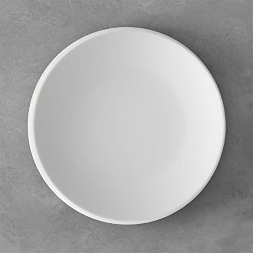 Villeroy & Boch NewMoon 12 Piece Dinnerware Set, White, Service for 4