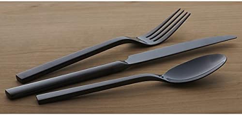 Oneida Chefs Table Midnight Matte 20-Piece Silverware Set for 4