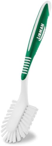LIBMAN Kitchen Scrub Brush with Long Handle - 3 Pk Kitchen Brush for