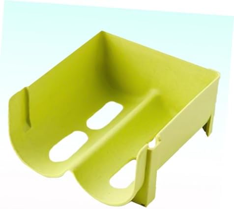 Stackable Bottle Storage Rack Holds 2 Bottles, PP Green
