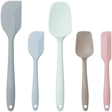 Cuisinart 5-Piece Silicone Spatula Set, Multicolor