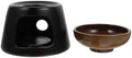Ceramic Teapot Warmer Candle-Powered Tea Heater with Air Vent