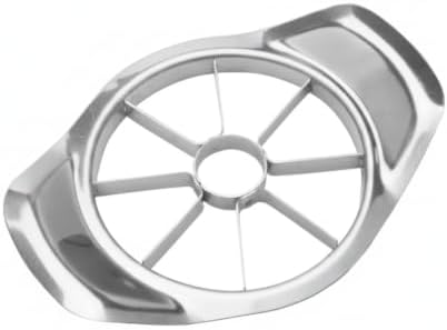 Stainless Steel Apple Slicer and Fruit Divider, Durable One-Press