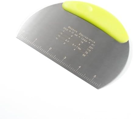 Stainless Steel Pastry Scraper/Bench Scraper Chopper, Best as Pizza