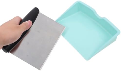 Dough Scraper Cutter Set with Stainless Steel and Plastic Handles