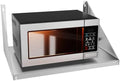 Stainless Steel Floating Microwave Shelf, 18"x24"
